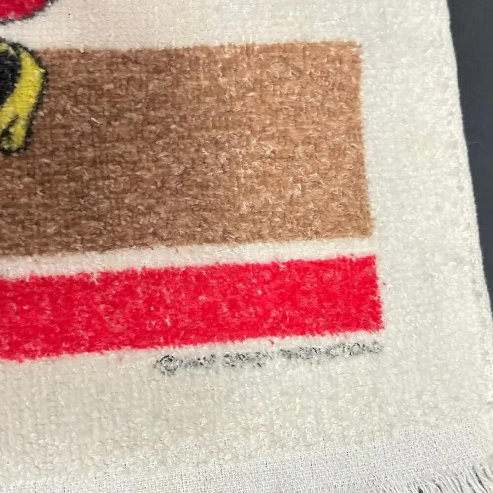 Vintage Cannon Mickey Minnie Mouse Hand Towel Walt Disney Productions USA Made